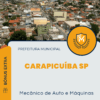 Apostila Mecânico de Auto e Máquinas Prefeitura de Carapicuíba SP 2025