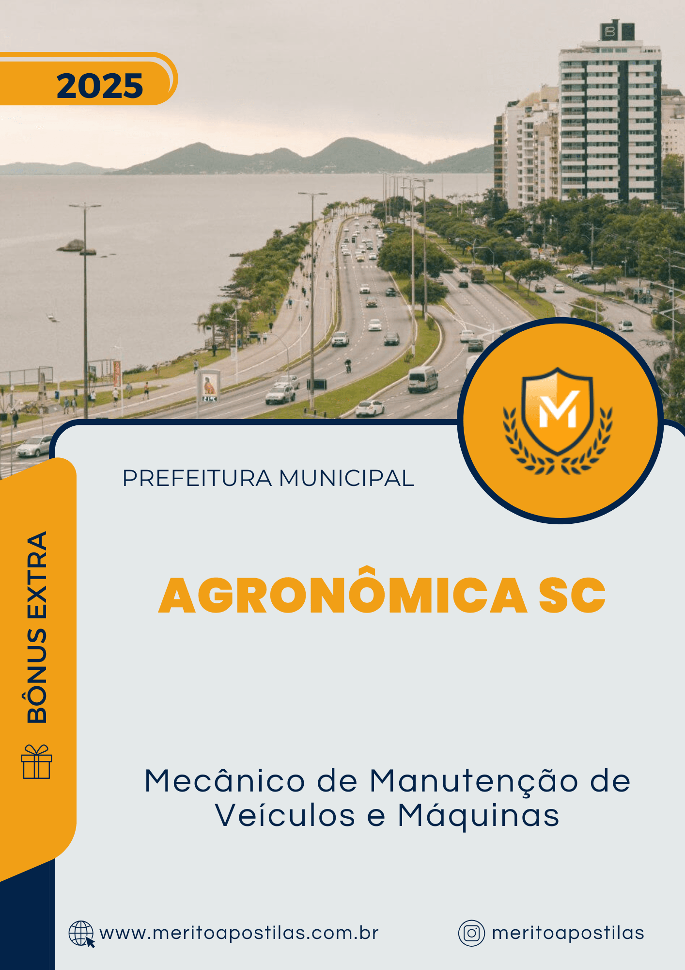 Apostila Mecânico de Manutenção de Veículos e Máquinas Concurso Prefeitura de Agronômica SC 2025