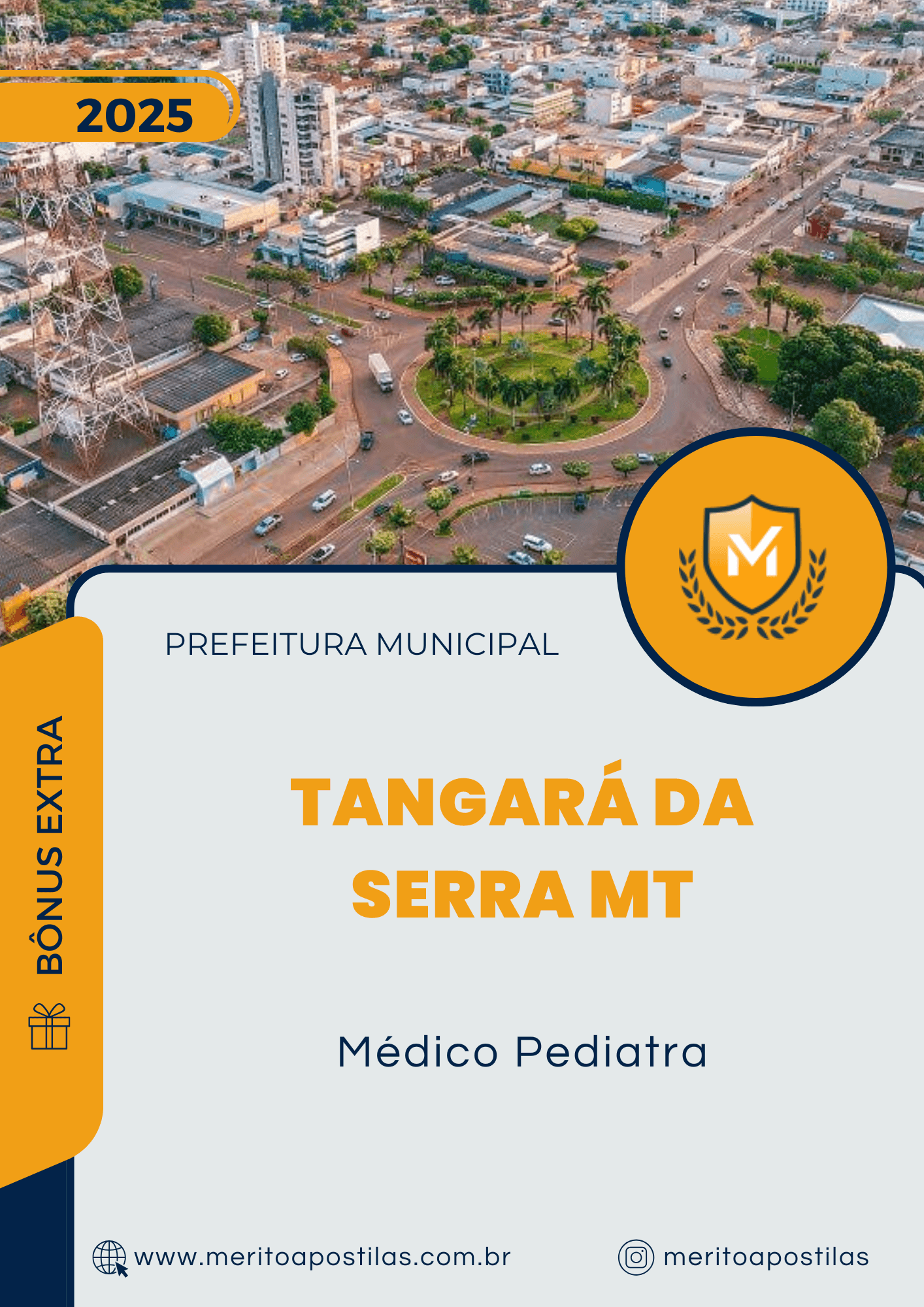 Apostila Médico Pediatra Prefeitura de Tangará da Serra MT 2025