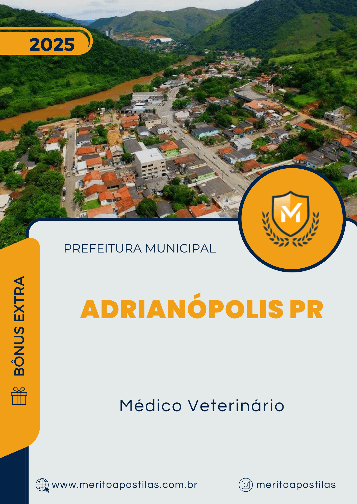 Apostila Médico Veterinário Prefeitura de Adrianópolis PR 2025