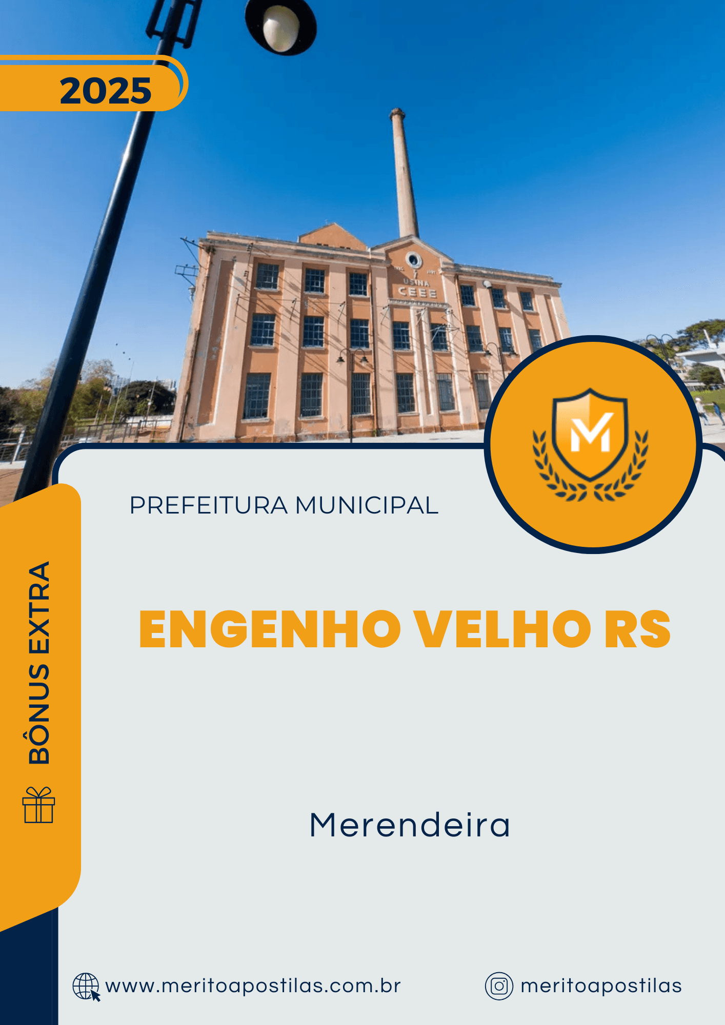 Apostila Merendeira Prefeitura de Engenho Velho RS 2025