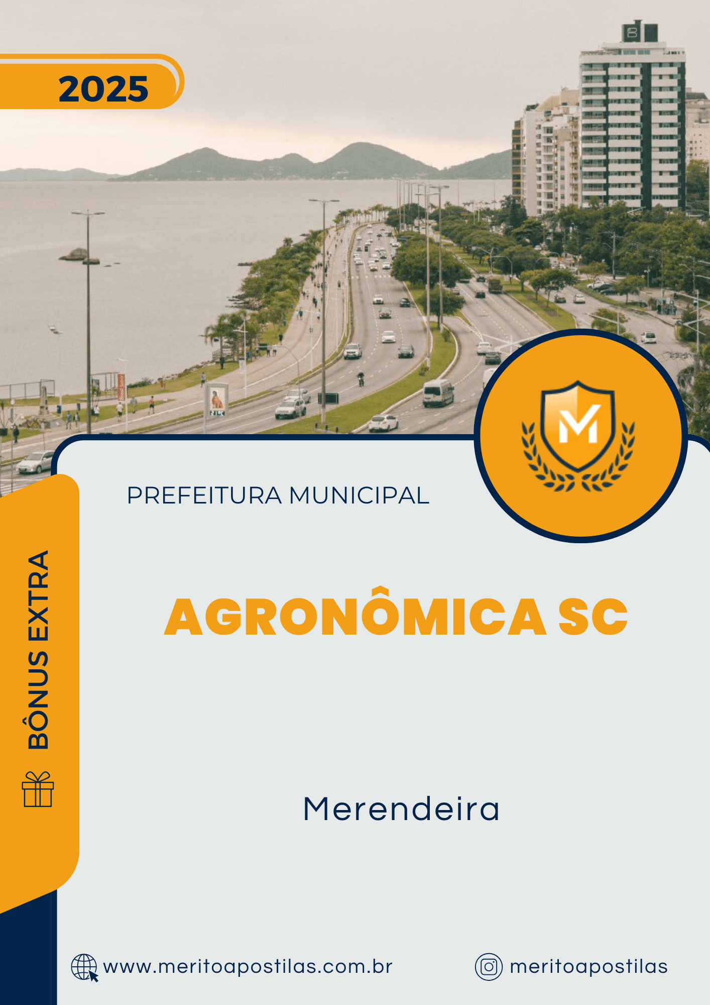 Apostila Merendeira Concurso Prefeitura de Agronômica SC 2025