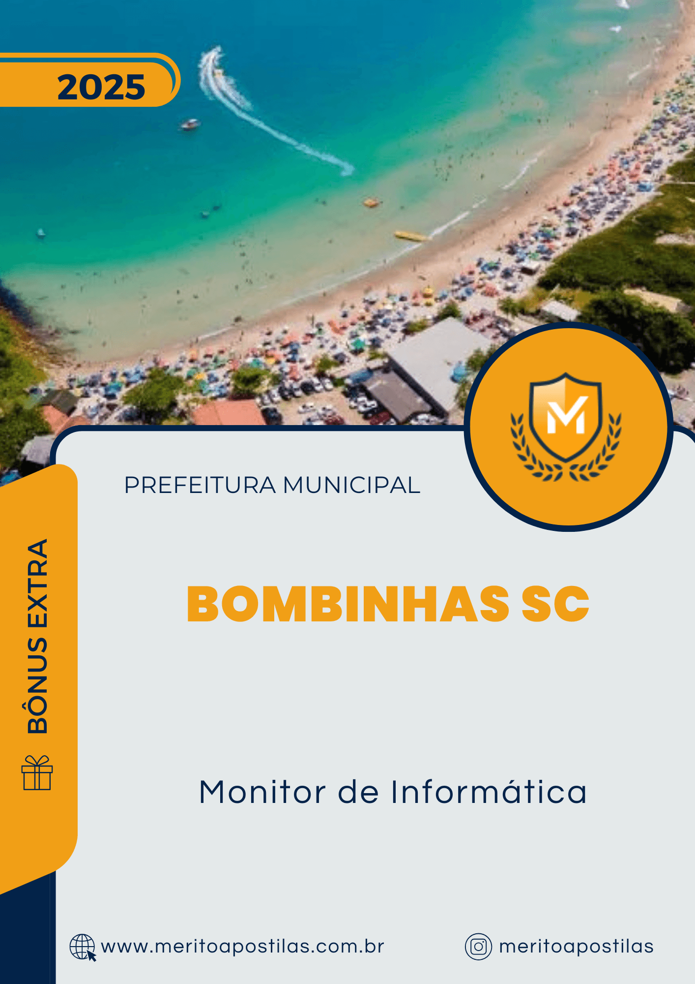Apostila Monitor de Informática Prefeitura de Bombinhas SC 2025