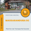Apostila Monitor de Transporte Escolar Prefeitura de Massaranduba SC 2025