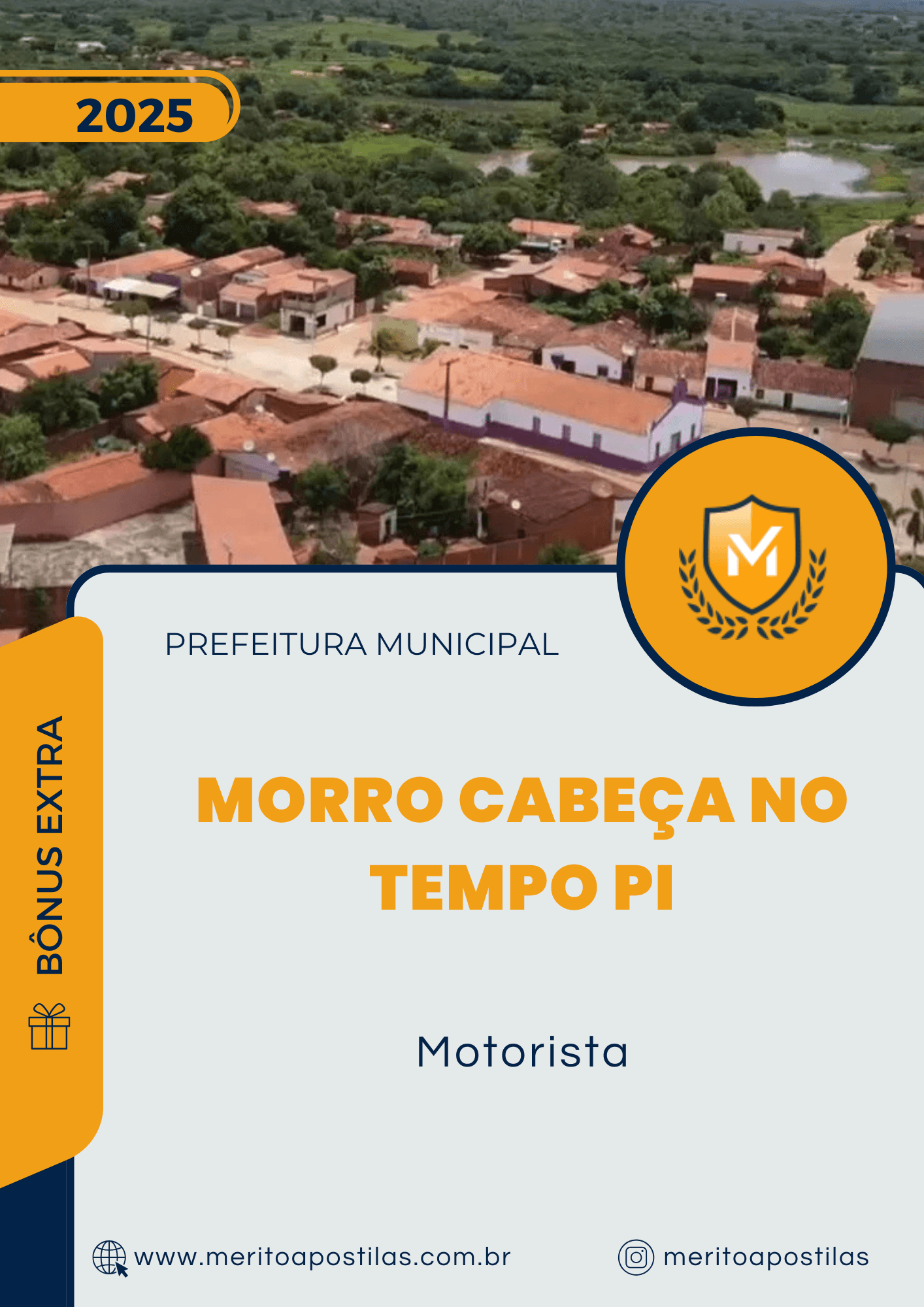 Apostila Motorista Prefeitura de Morro Cabeça no Tempo PI 2025