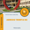 Apostila Motorista Prefeitura de Arroio Trinta SC 2025