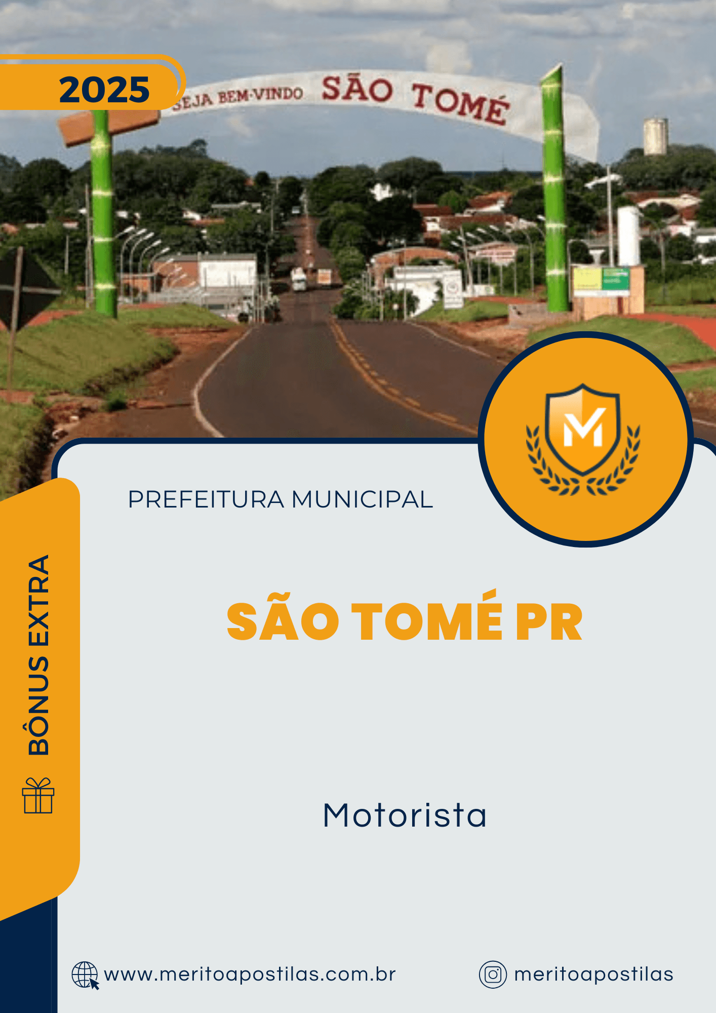 Apostila Motorista Prefeitura de São Tomé PR 2025