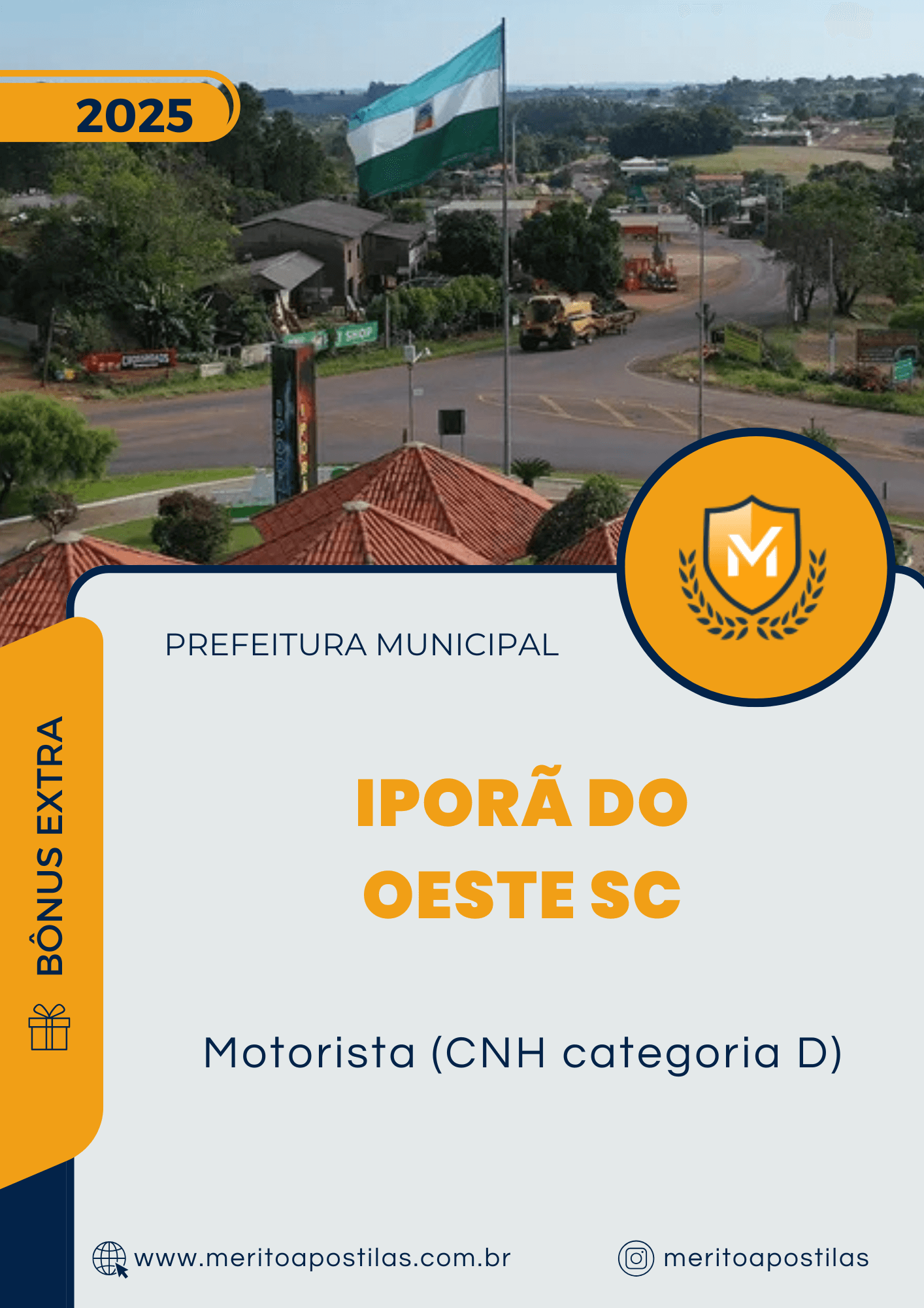 Apostila Motorista (CNH Categoria D) Prefeitura de Iporã do Oeste SC 2025