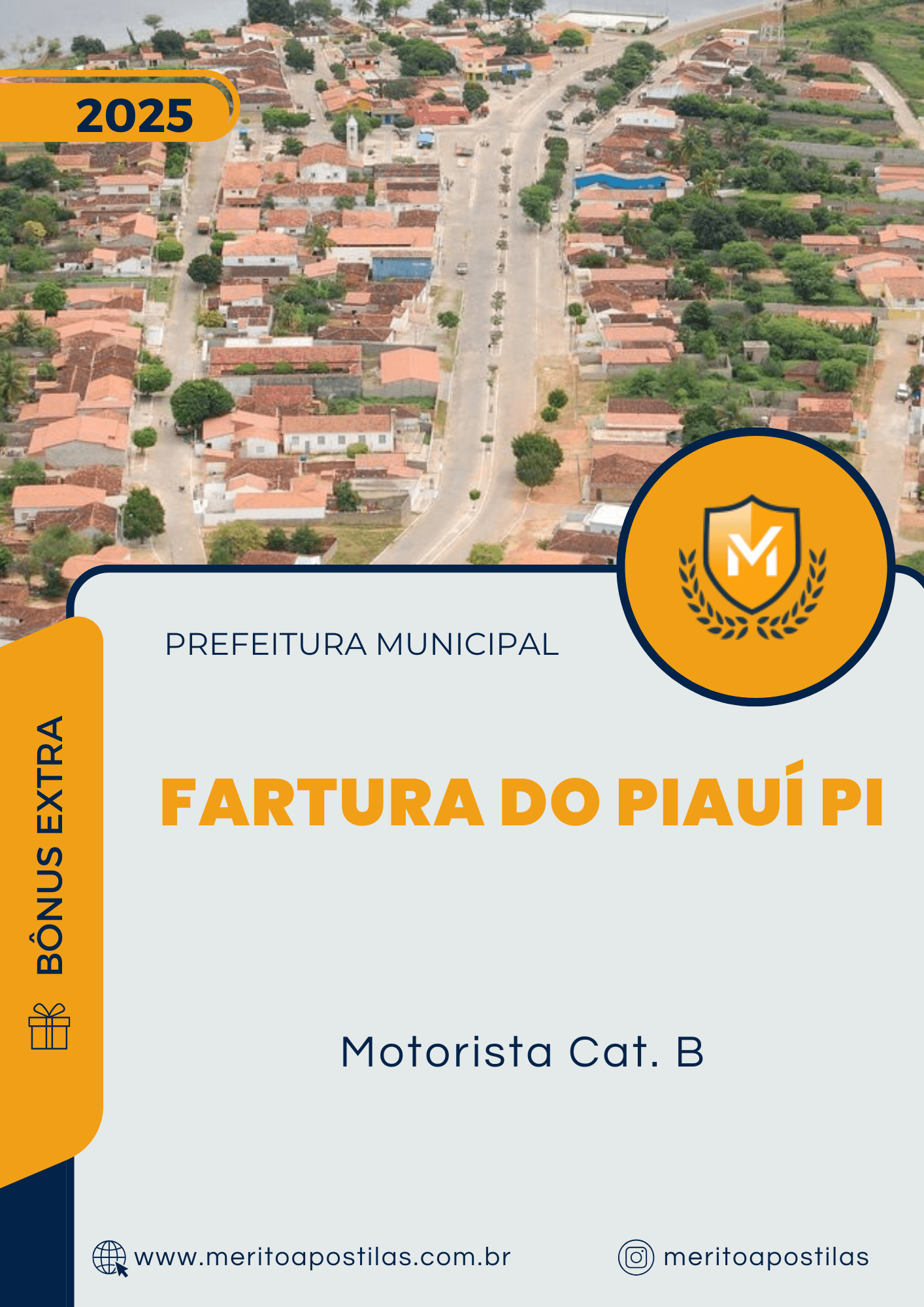 Apostila Motorista Cat. B Prefeitura de Fartura do Piauí PI 2025