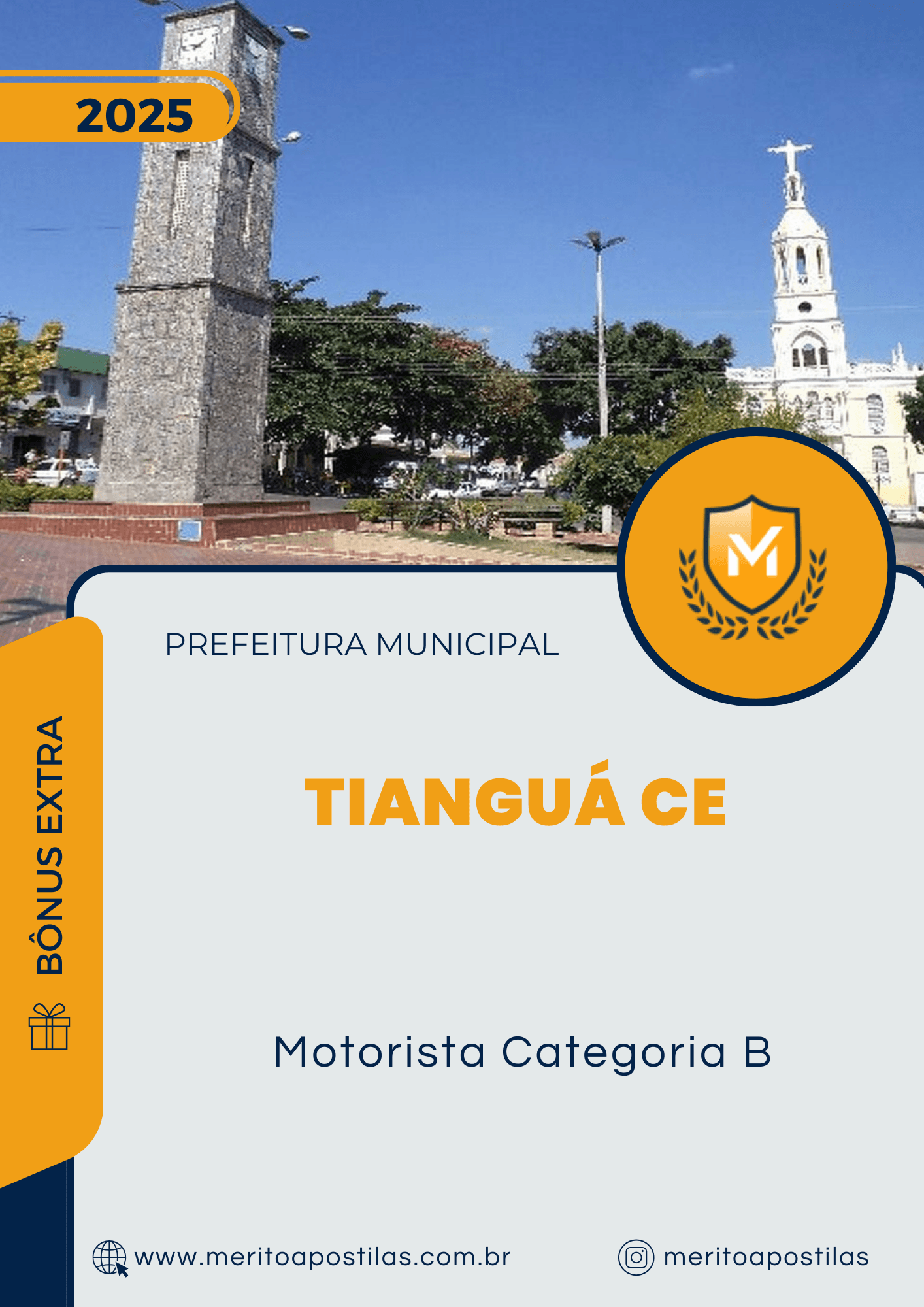 Apostila Motorista Categoria B Prefeitura Municipal De Tianguá CE 2025
