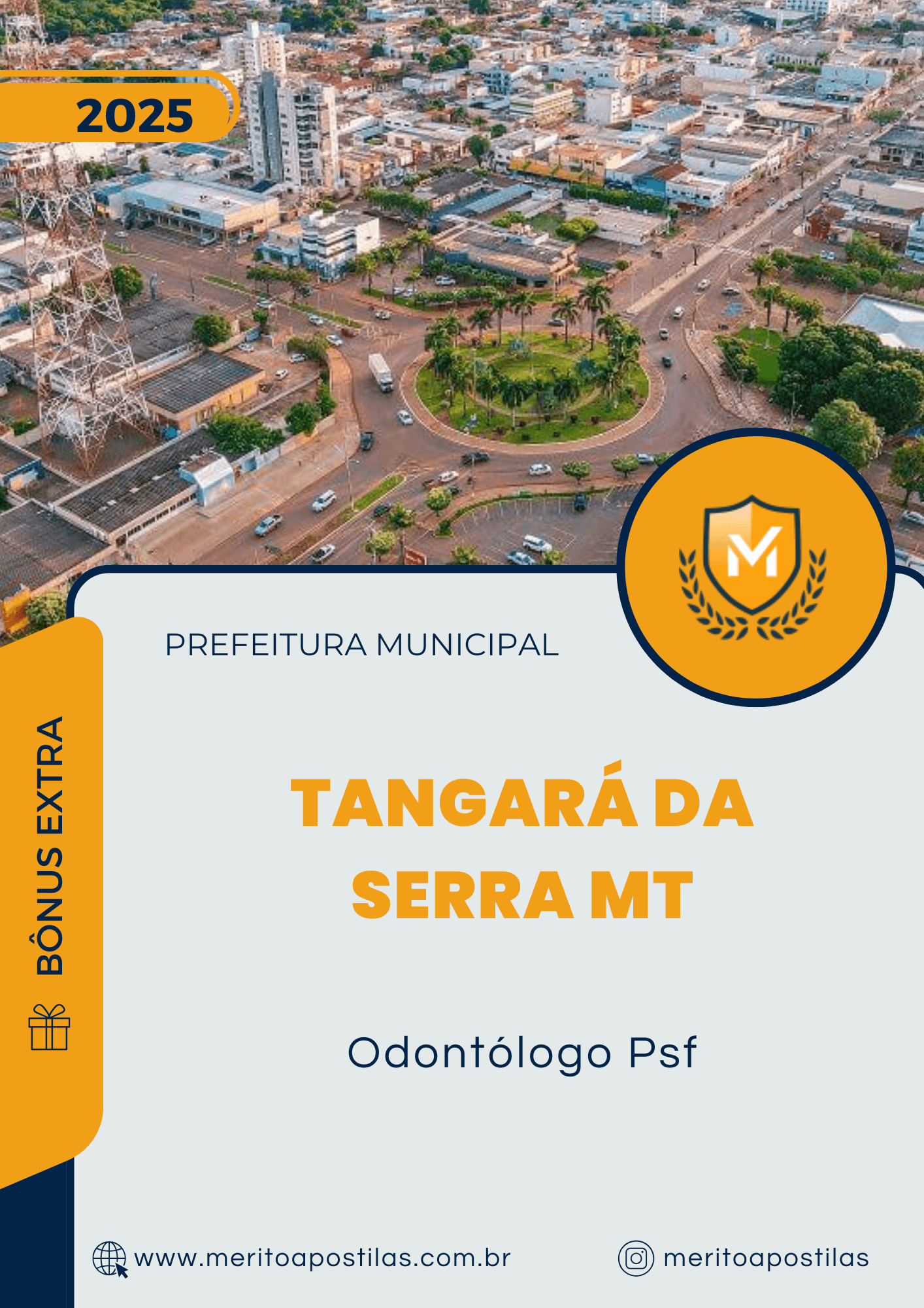 Apostila Odontólogo Psf Prefeitura de Tangará da Serra MT 2025