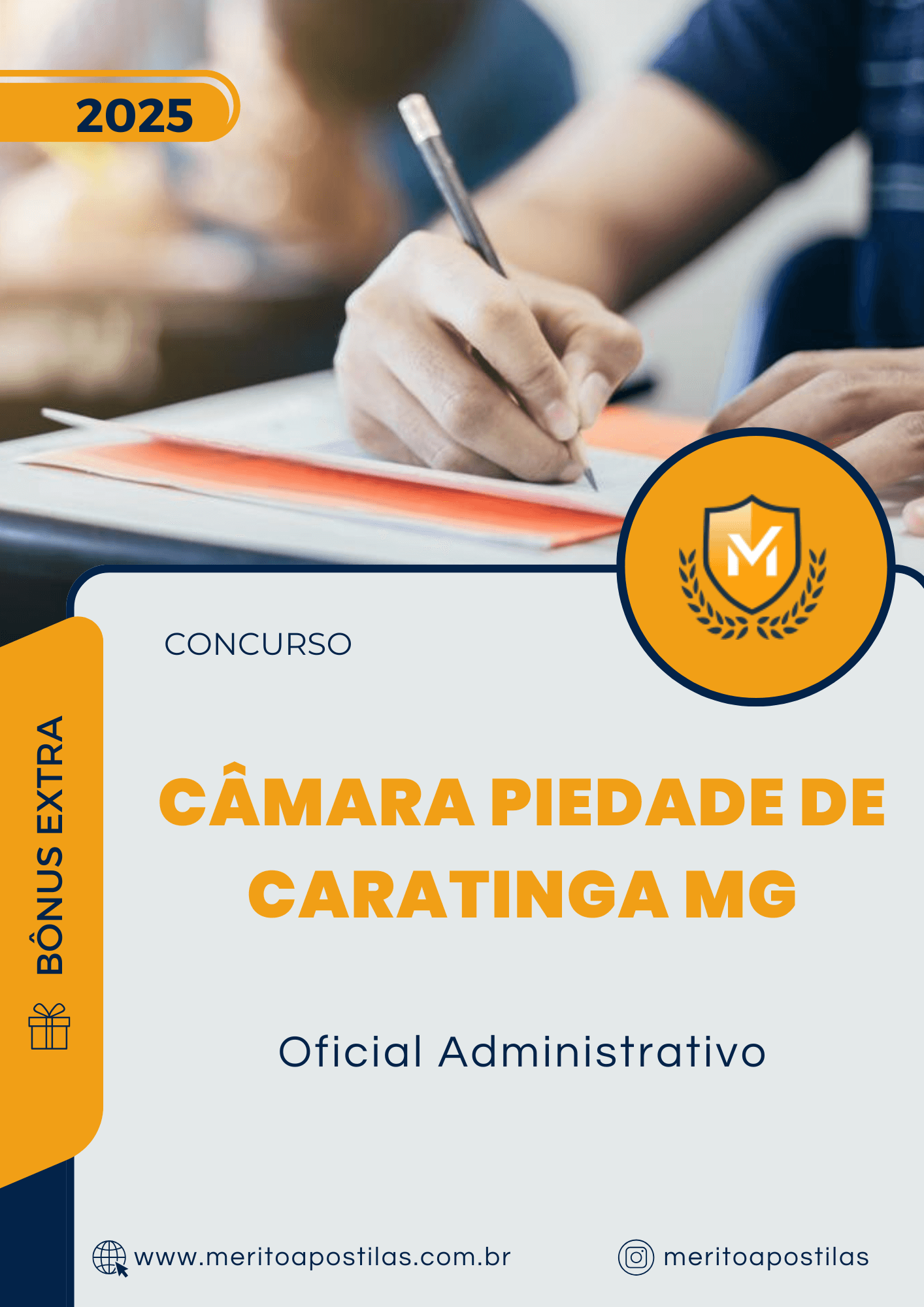 Apostila Oficial Administrativo Câmara de Piedade de Caratinga MG 2025