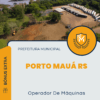 Apostila Operador De Máquinas Prefeitura de Porto Mauá RS 2025