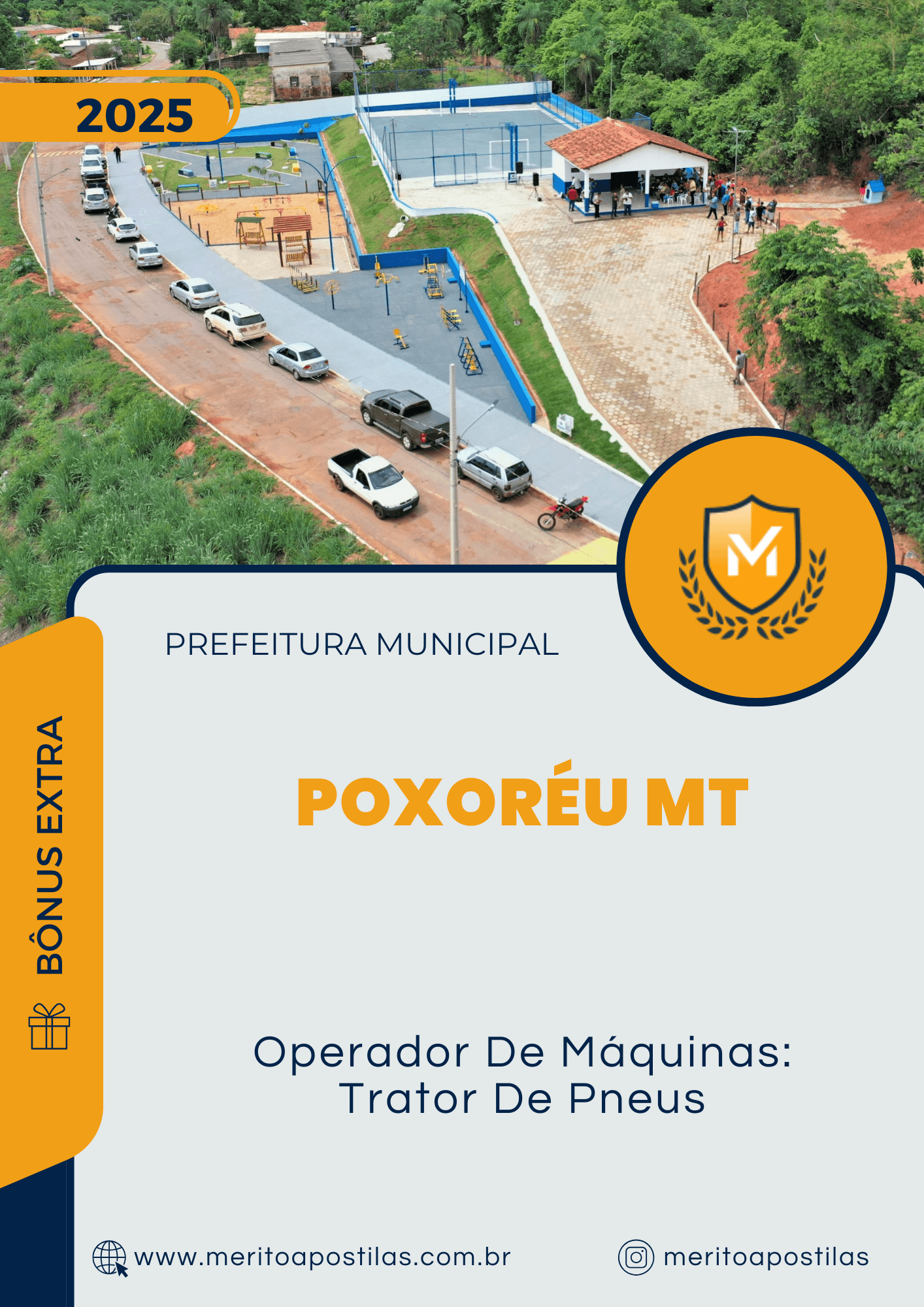 Apostila Operador De Máquinas Trator De Pneus Prefeitura de Poxoréu MT 2025