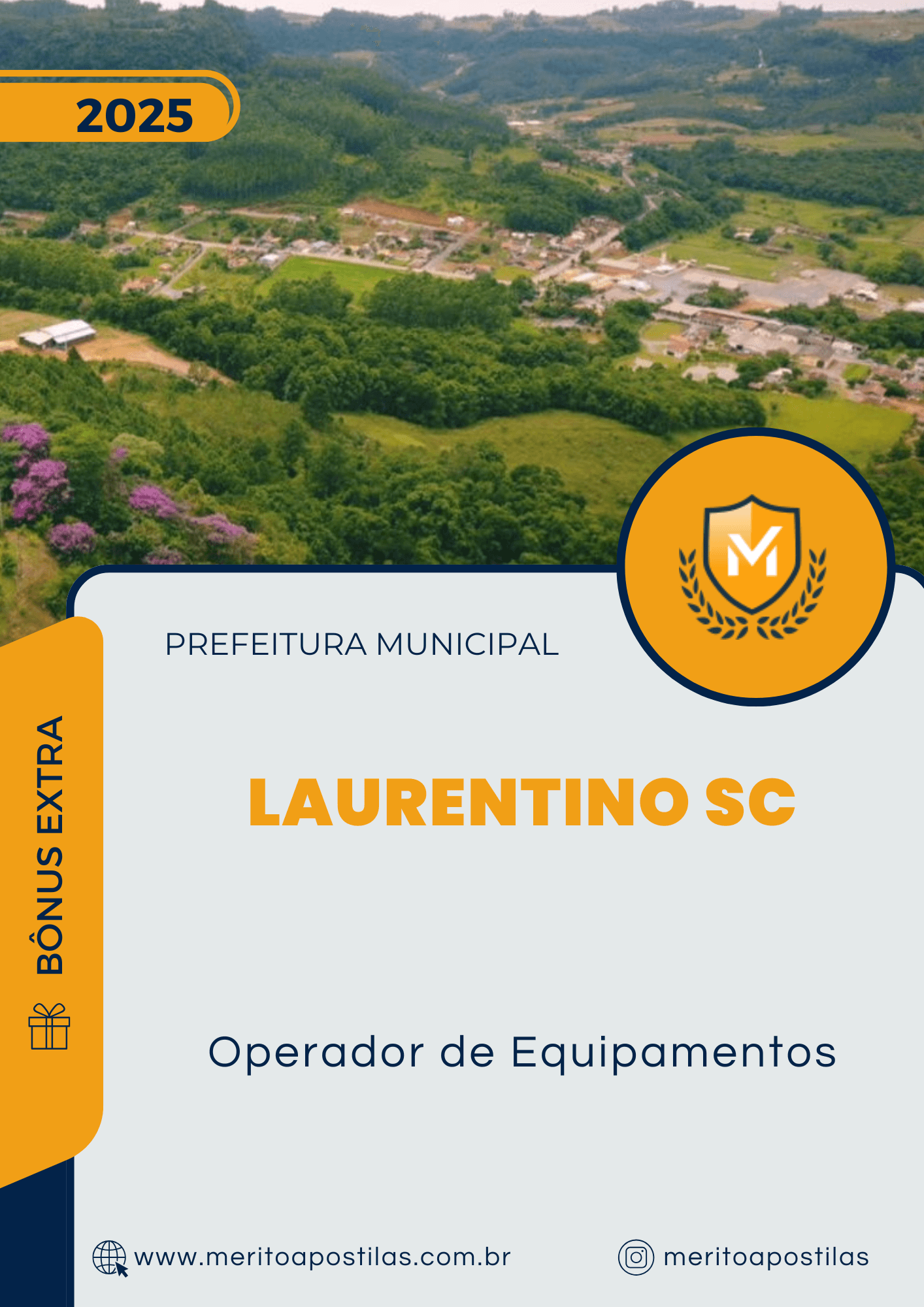 Apostila Operador de Equipamentos Processo Seletivo Prefeitura de Laurentino SC 2025