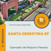 Apostila Operador de Máquina Pesada Concurso Prefeitura de Santa Ernestina SP 2025