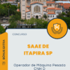 Apostila Operador de Máquina Pesada CNH D Concurso SAAE de Itapira SP 2025