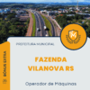 Apostila Operador de Máquinas Concurso Prefeitura de Fazenda Vilanova RS 2025