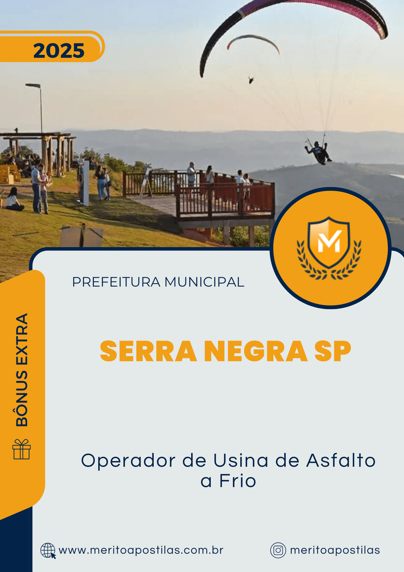 Apostila Operador de Usina de Asfalto a Frio Concurso Prefeitura Serra Negra SP 2025