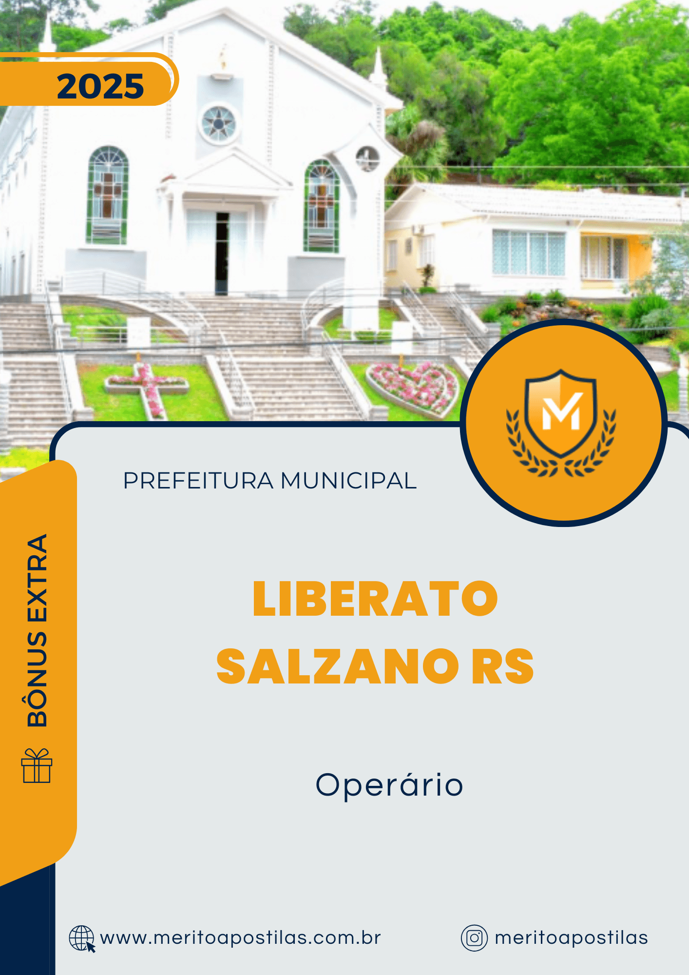 Apostila Operário Prefeitura de Liberato Salzano RS 2025