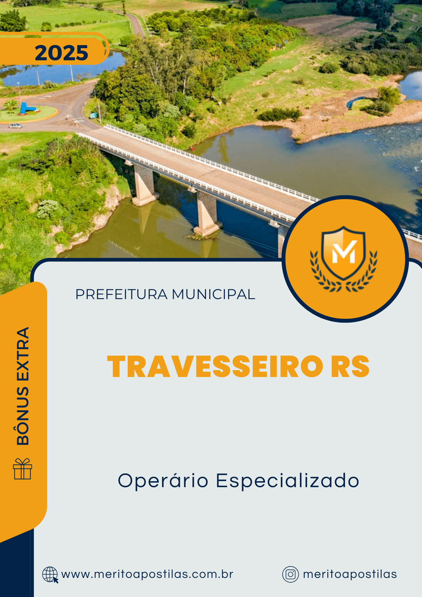 Apostila Operário Especializado Prefeitura de Travesseiro RS 2025