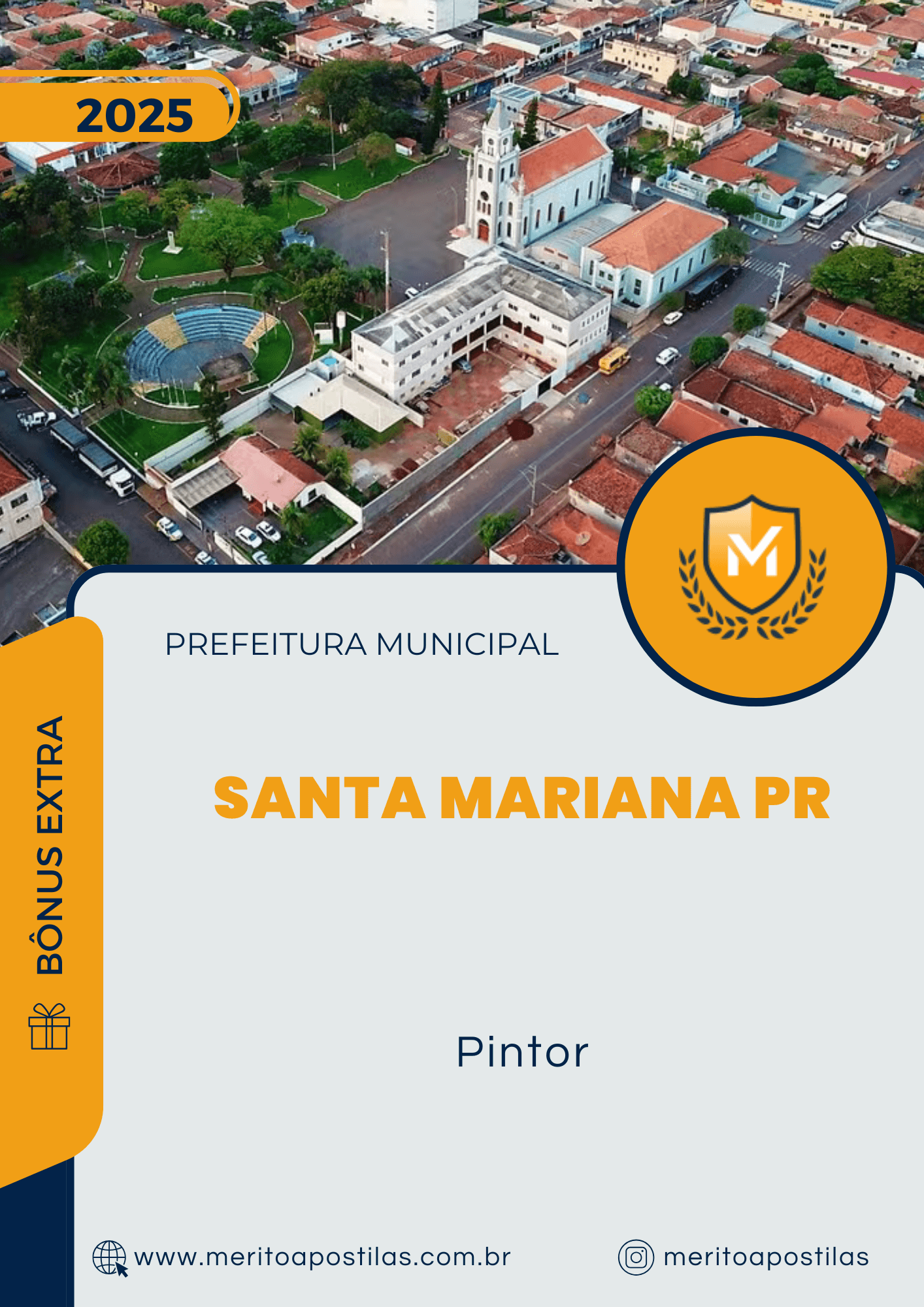 Apostila Pintor Concurso Prefeitura de Santa Mariana PR 2025
