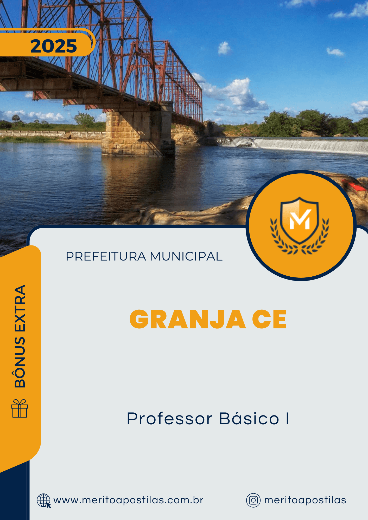Apostila Professor Básico I Prefeitura de Granja CE 2025