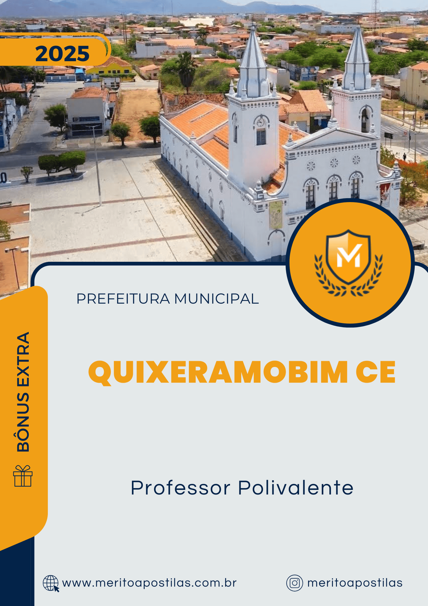 Apostila Professor Polivalente Prefeitura de Quixeramobim CE 2025