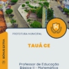 Apostila Professor de Educação Básica II Matemática Concurso Prefeitura Tauá CE 2025