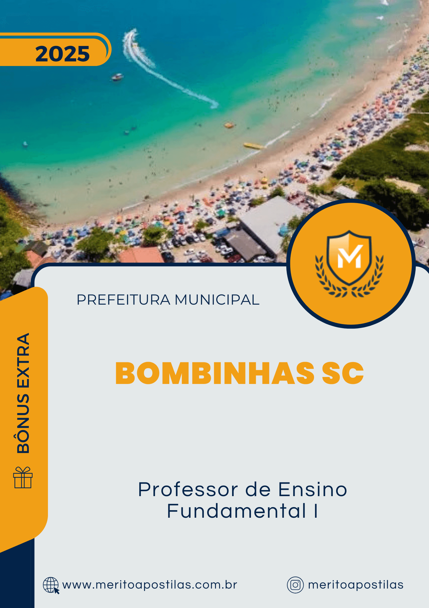 Apostila Professor de Ensino Fundamental I Prefeitura de Bombinhas SC 2025