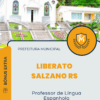 Apostila Professor de Língua Espanhola Prefeitura de Liberato Salzano RS 2025