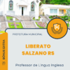 Apostila Professor de Língua Inglesa Prefeitura de Liberato Salzano RS 2025