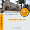 Apostila Psicóloga Prefeitura de Nhandeara SP 2025