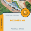 Apostila Psicólogo Clínico Prefeitura de Poxoréu MT 2025