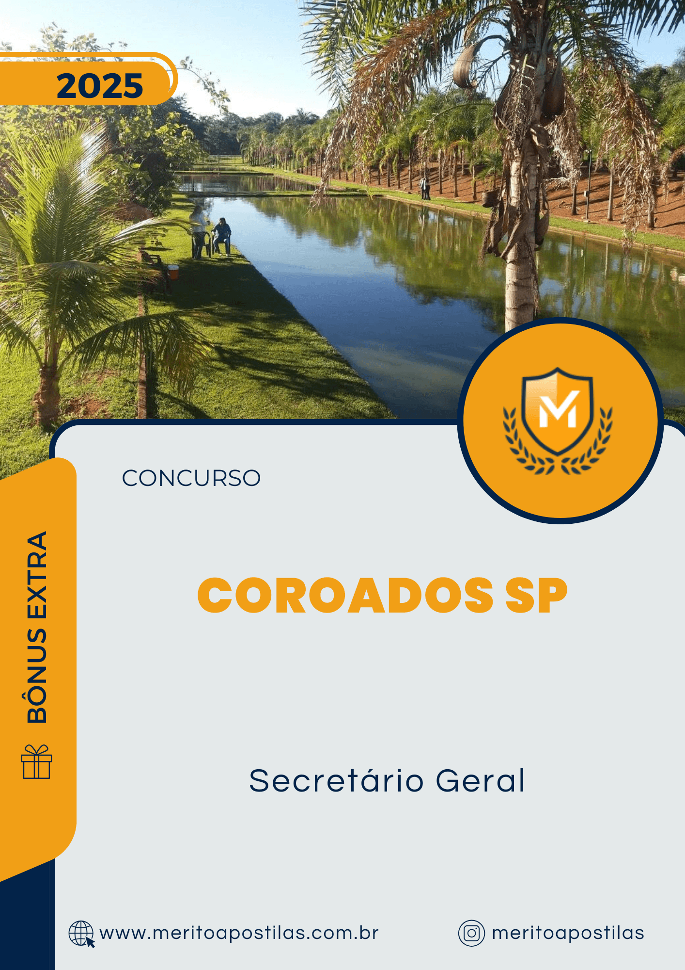Apostila Secretário Geral Concurso de Coroados SP 2025