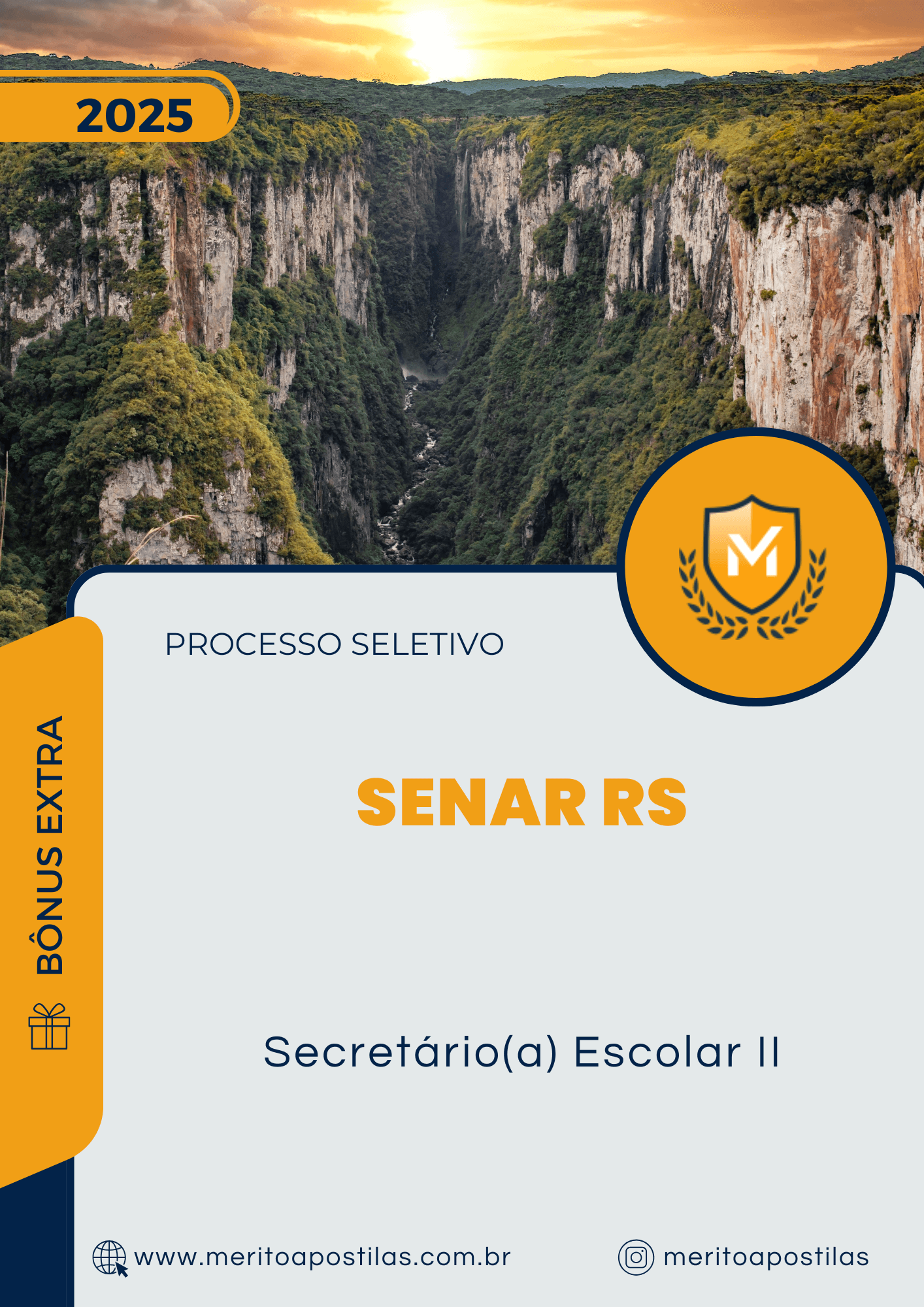 Apostila Secretário Escolar II Processo Seletivo SENAR RS 2025