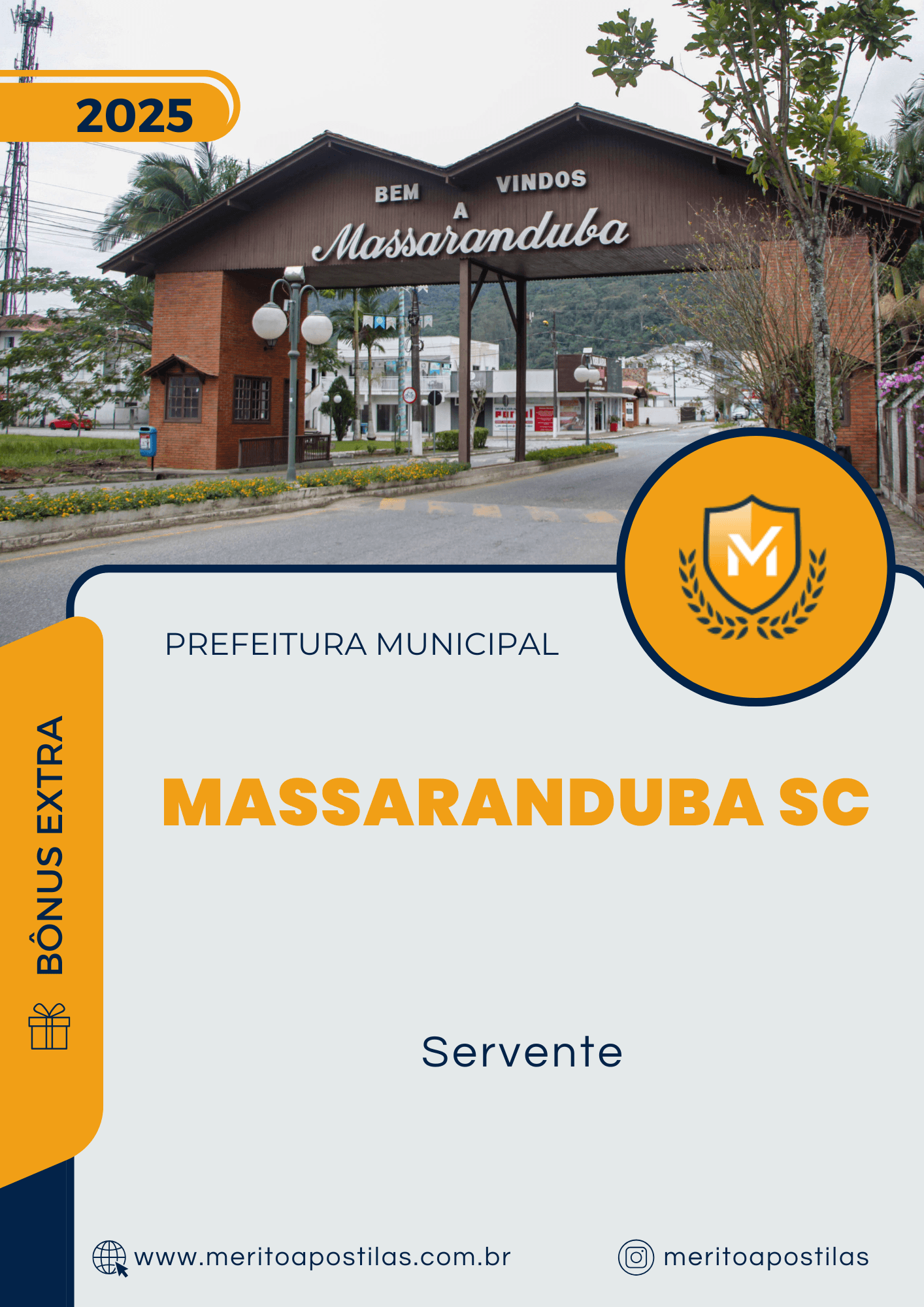 Apostila Servente Prefeitura de Massaranduba SC 2025