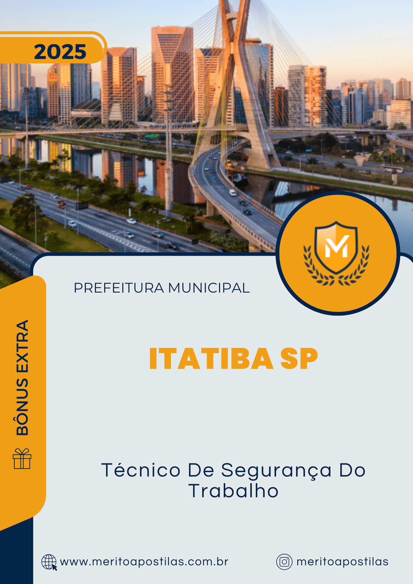 Apostila Técnico De Segurança Do Trabalho Prefeitura de Itatiba SP 2025