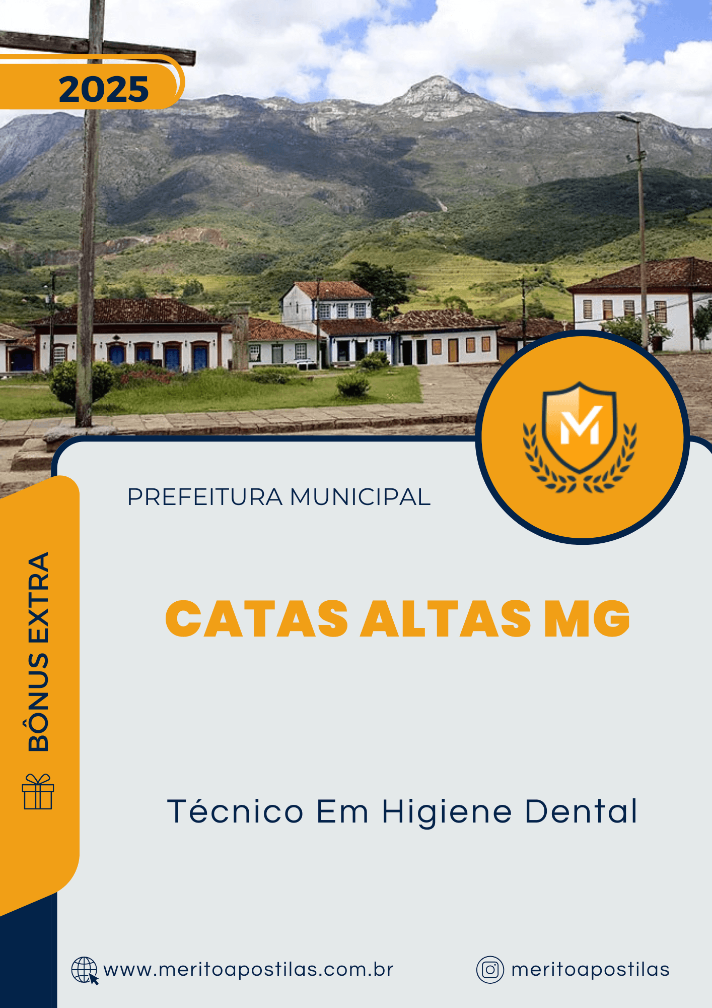 Apostila Técnico Em Higiene Dental Pref de Catas Altas MG 2025