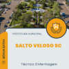 Apostila Técnico Enfermagem Concurso Prefeitura de Salto Veloso SC 2025