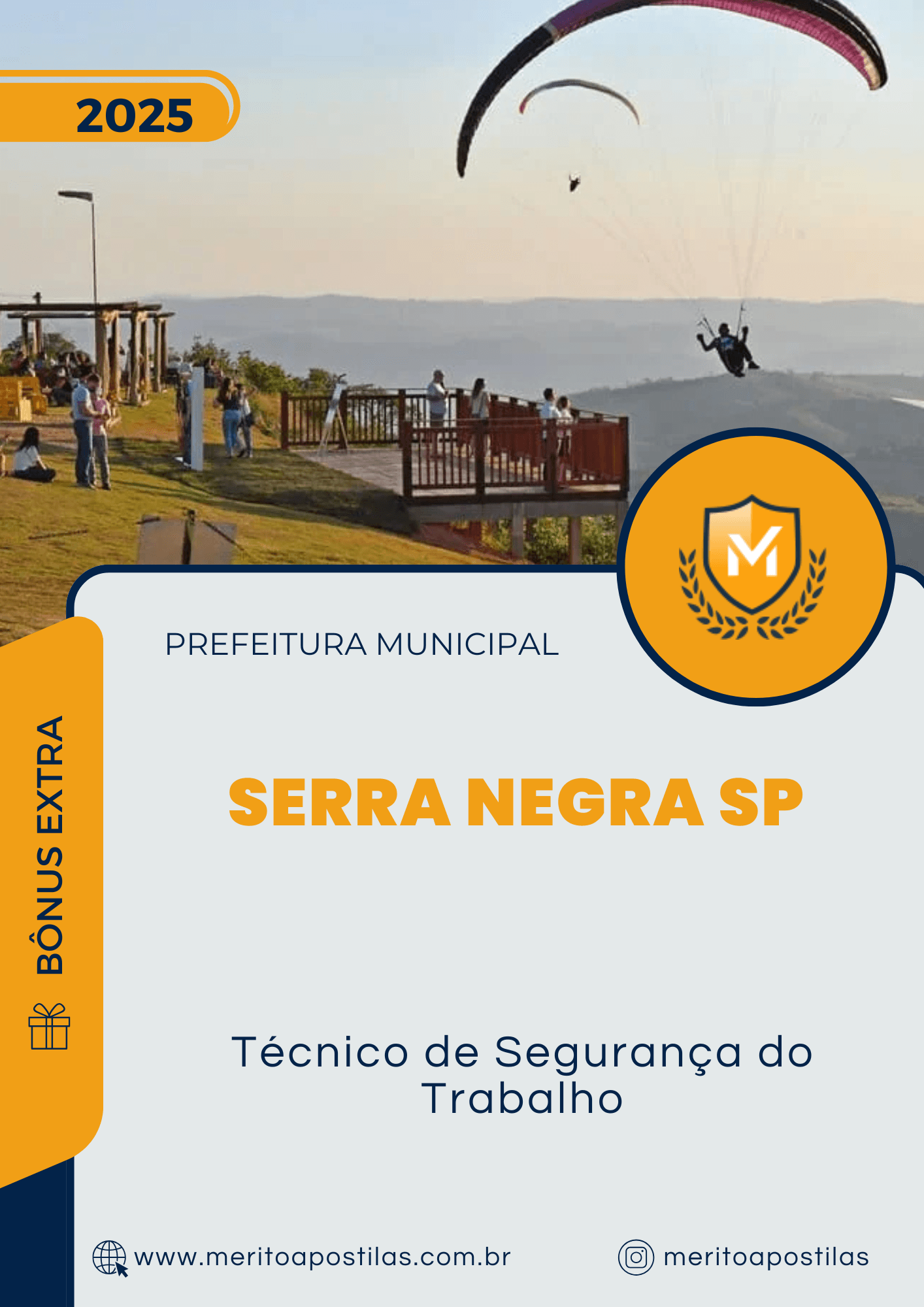 Apostila Técnico de Segurança do Trabalho Concurso Prefeitura Serra Negra SP 2025