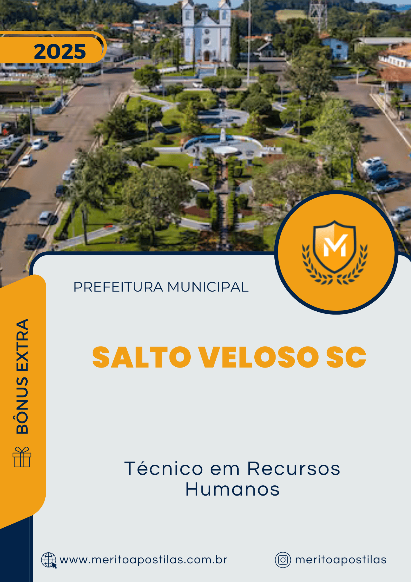 Apostila Técnico em Recursos Humanos Concurso Prefeitura de Salto Veloso SC 2025
