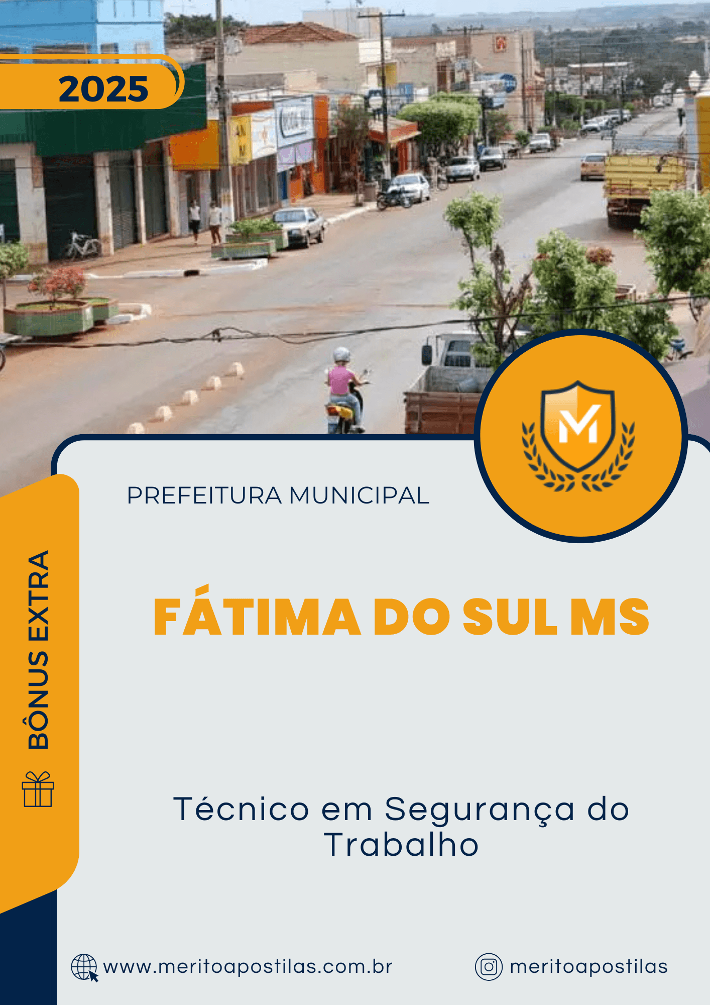 Apostila Técnico em Segurança do Trabalho Prefeitura de Fátima do Sul MS 2025