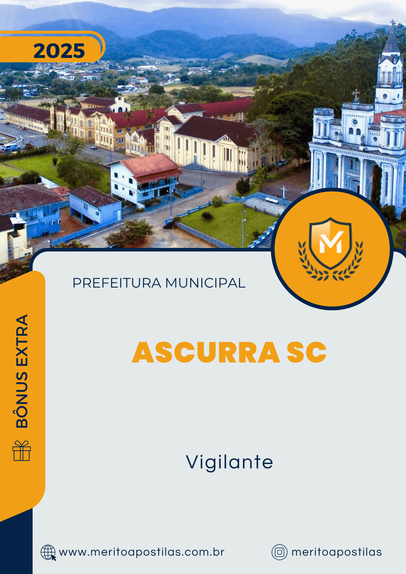 Apostila Vigilante Prefeitura de Ascurra SC 2025