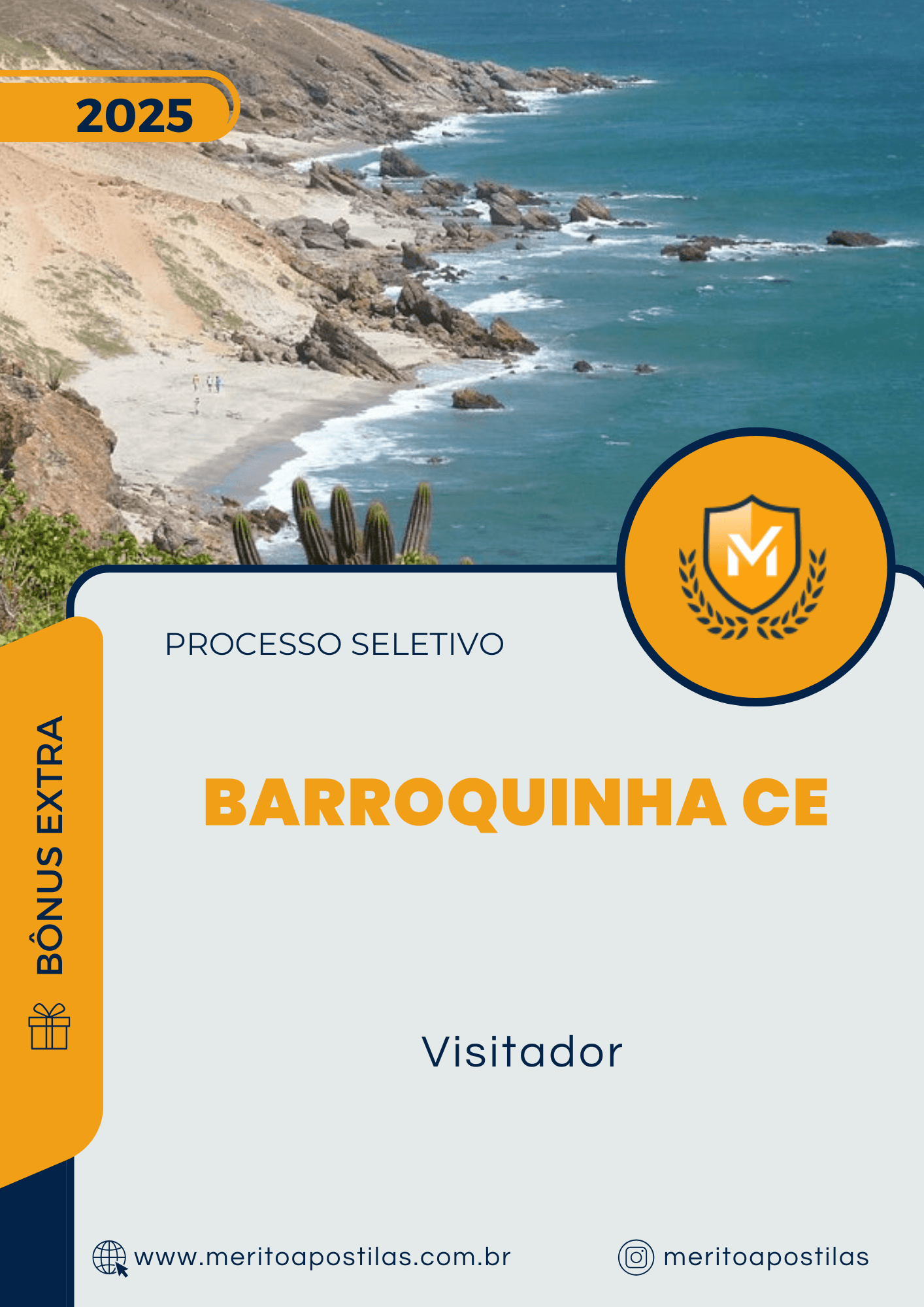 Apostila Visitador Processo Seletivo Barroquinha CE 2025