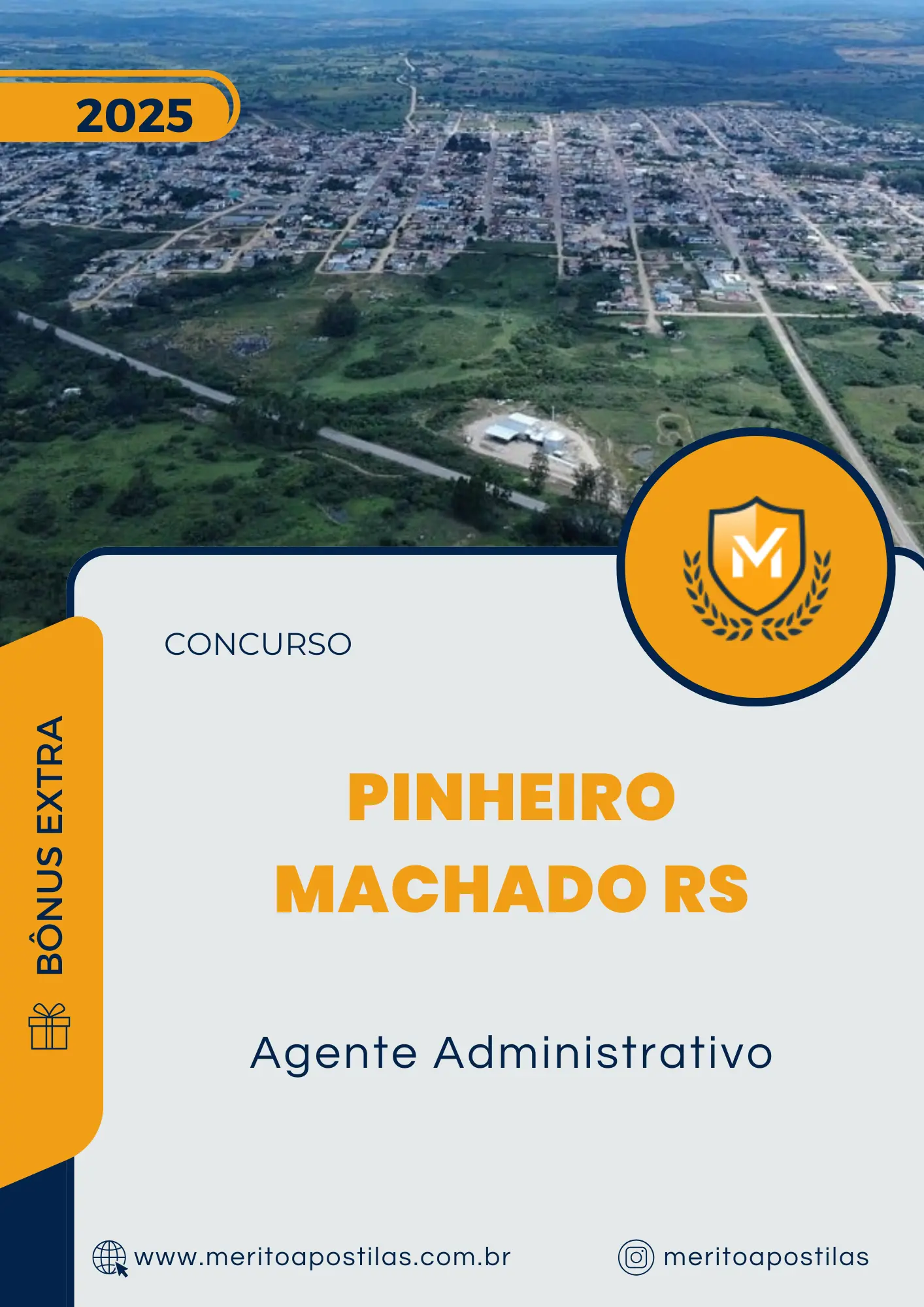 Apostila Agente Administrativo Prefeitura de Pinheiro Machado RS 2025