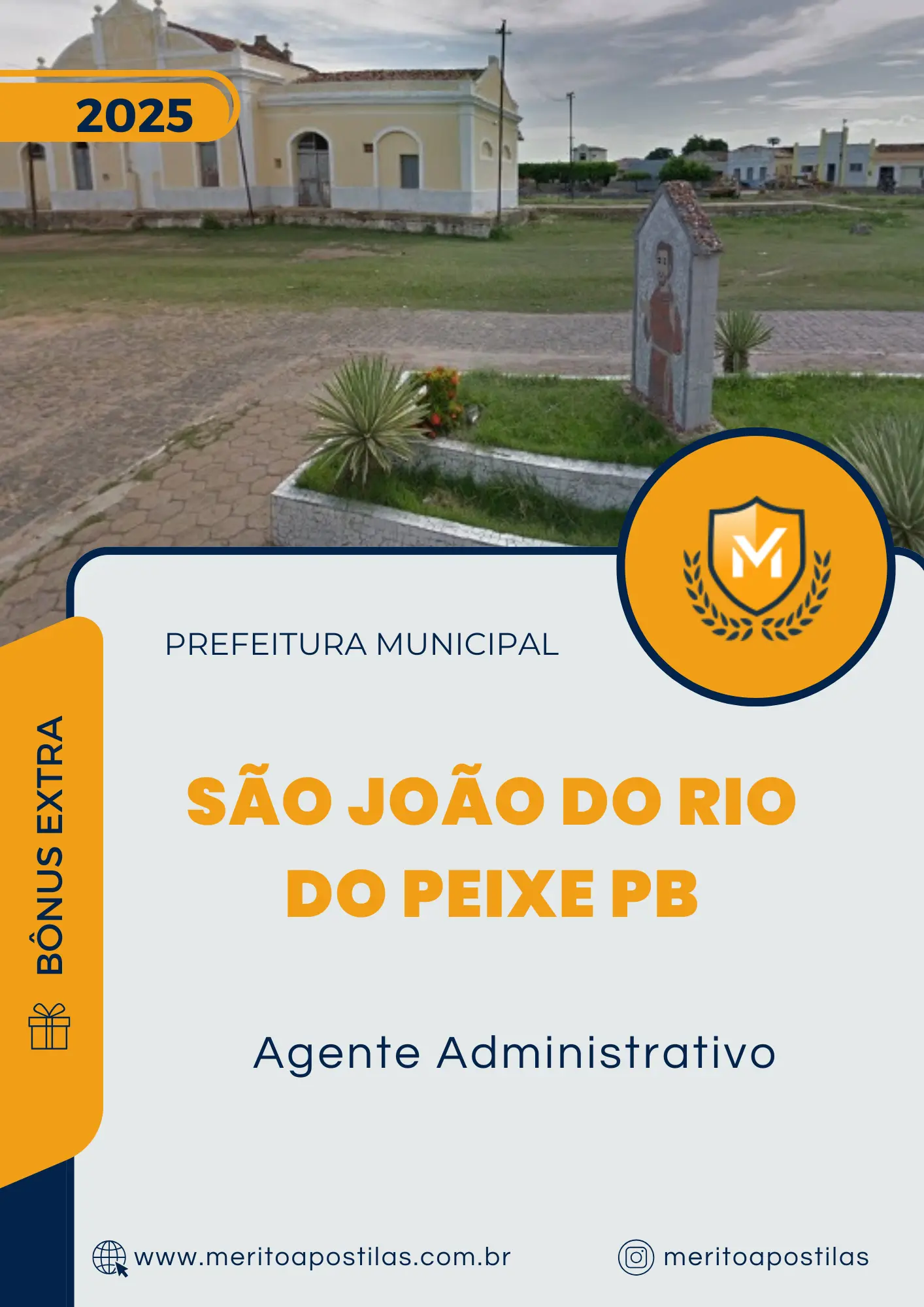Apostila Agente Administrativo Prefeitura de São João do Rio do Peixe PB 2025