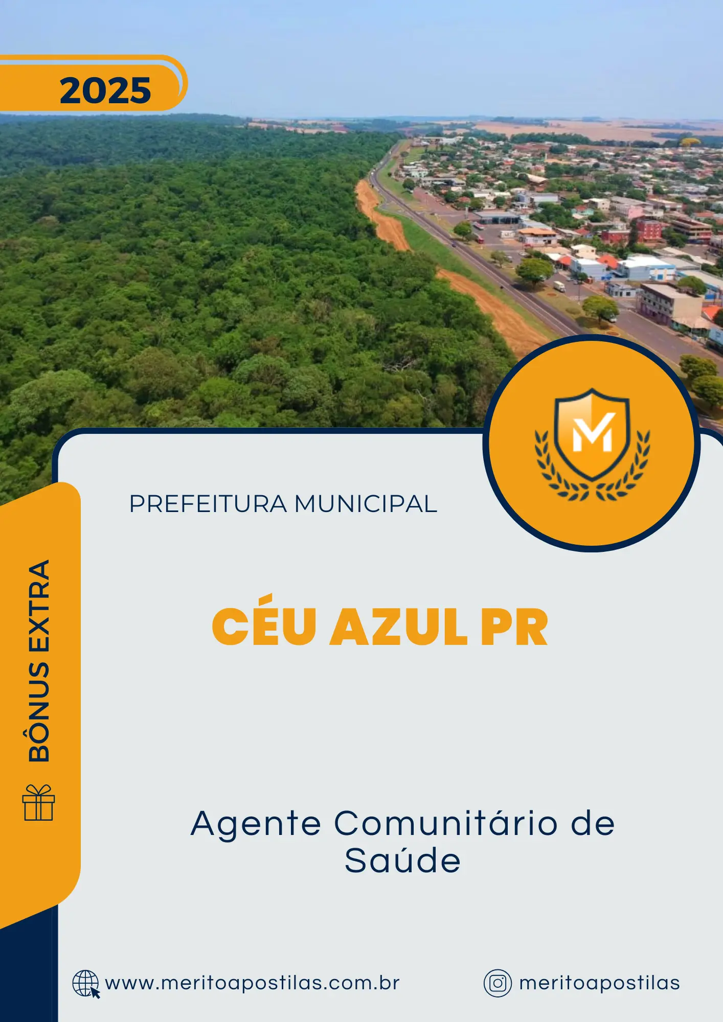 Apostila Agente Comunitário de Saúde Prefeitura de Céu Azul PR 2025