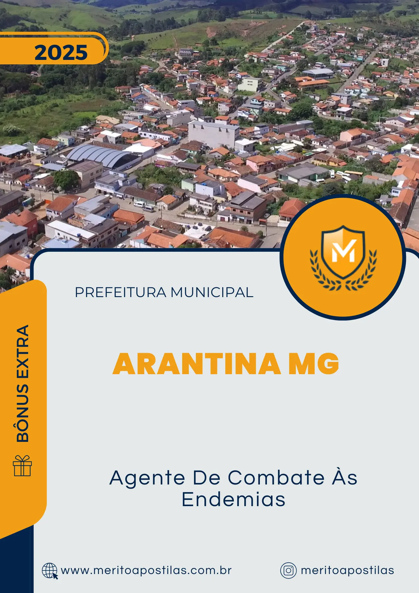 Apostila Agente De Combate Às Endemias Prefeitura de Arantina MG 2025