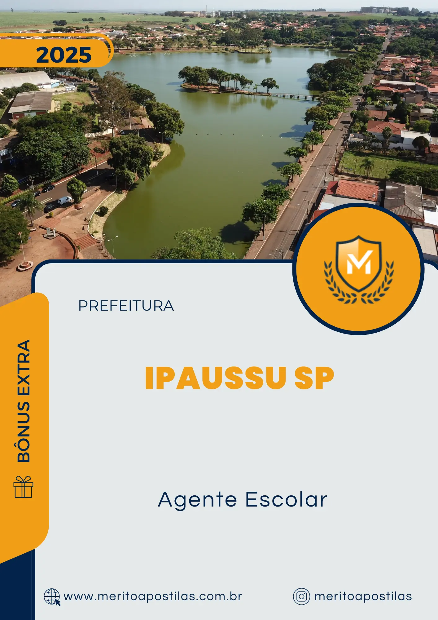Apostila Agente Escolar Concurso Ipaussu SP 2025